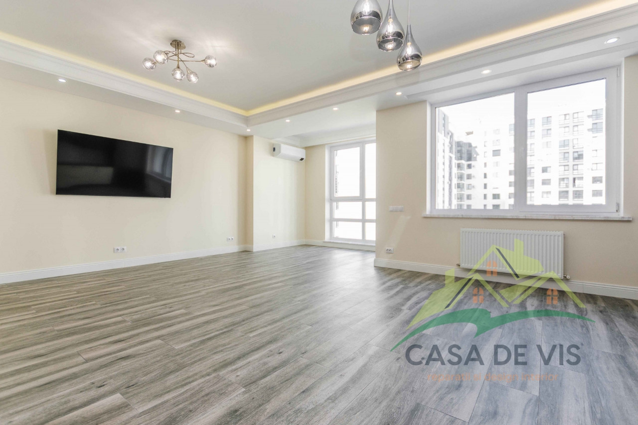 Apartment renovation on a turnkey project in Chisinau