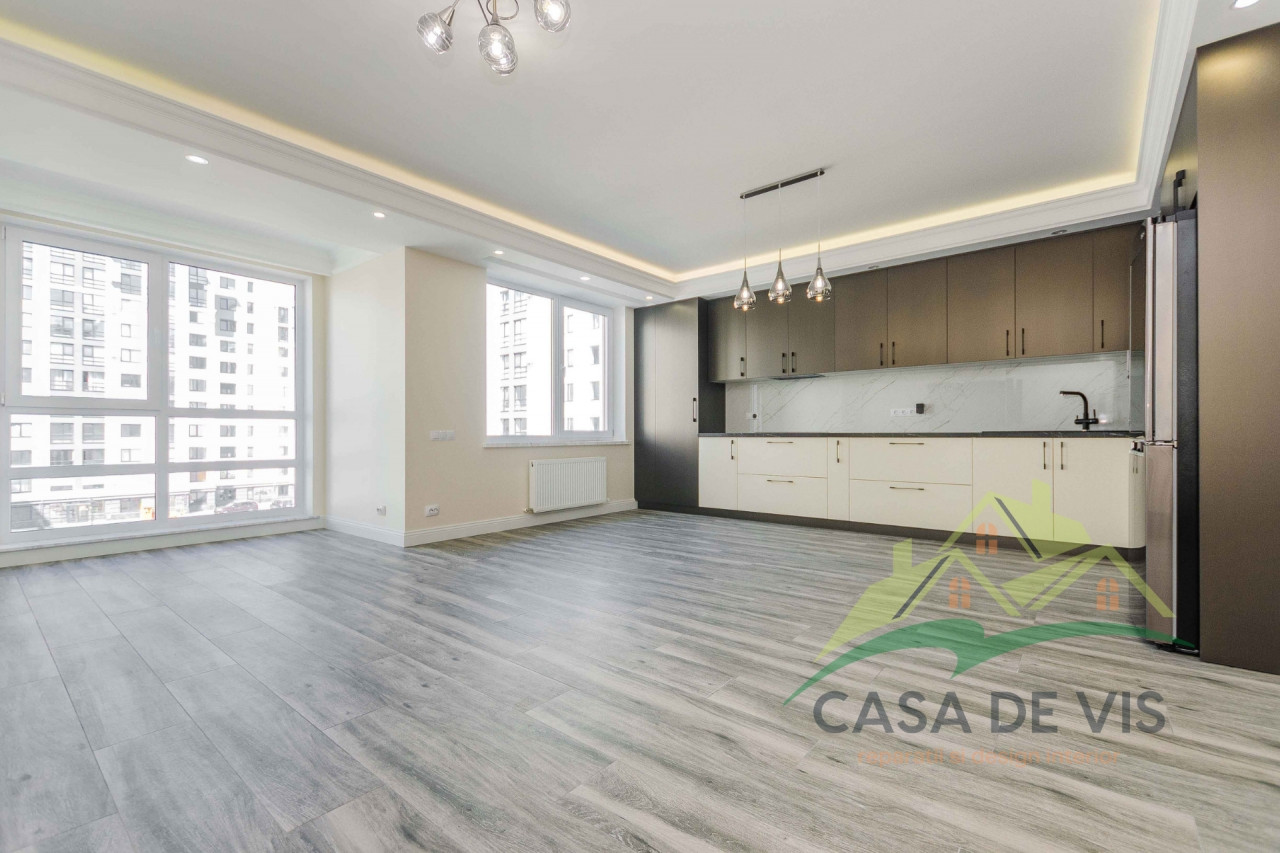 Apartment renovation on a turnkey project in Chisinau