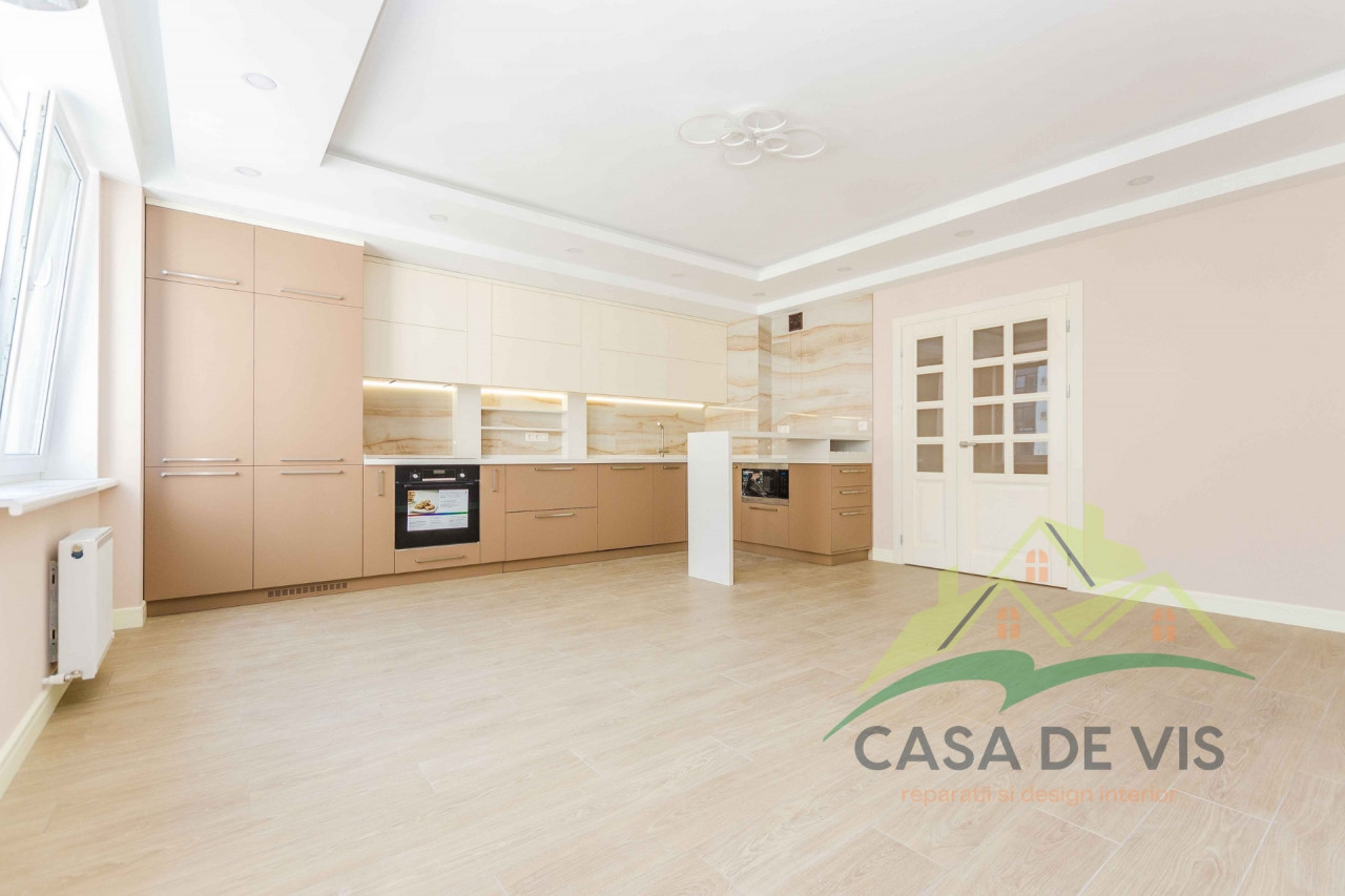 Reparatie apartament cu 2 camere in Chisinau
